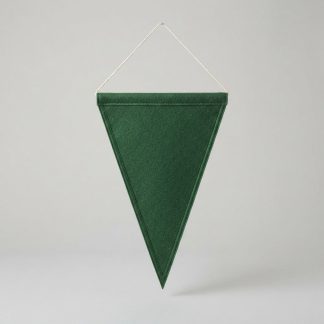 Everyday Forest Screen-Printed Felt Pennant