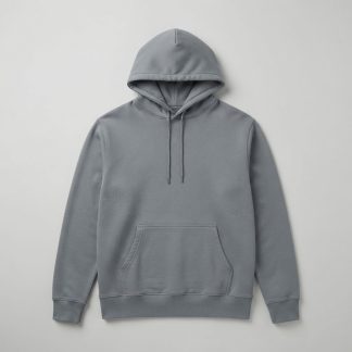 Archive Slate Brushed Fleece Pocket Hoodie