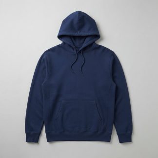 Archive Navy Organic Cotton Pullover Hoodie