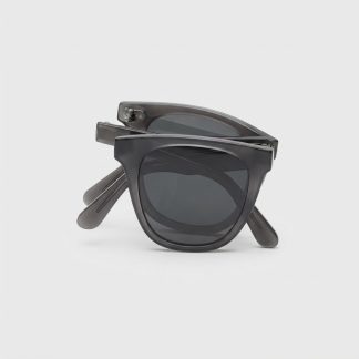 Archive Charcoal Brushed Steel Sunglasses